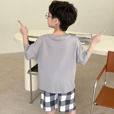 Vêtements de maison à manches courtes en pyjama modal