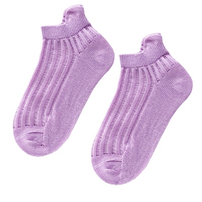 Chaussettes pour enfants bande verticale cassette couleur unie