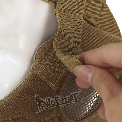 Masque protecteur WoSporT Respirant et résistant aux chocs 1000D + EVA