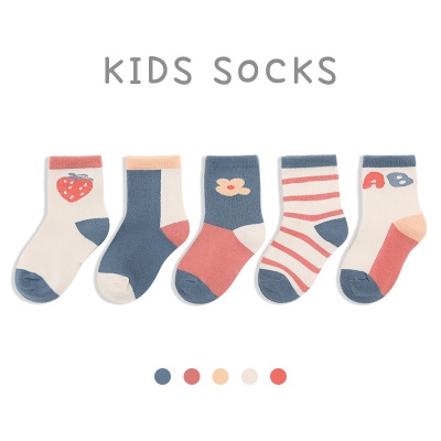 Chaussettes pour enfants Chaussettes pour bébés en coton