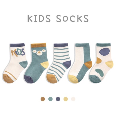 Chaussettes pour enfants Chaussettes pour bébés en coton