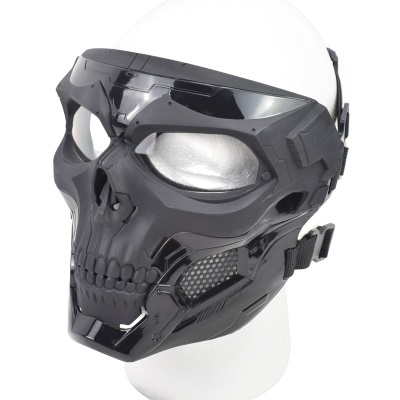 ACTION UNION masque protecteur squelette messager nylon + fibre intégré éponge absorbant les chocs