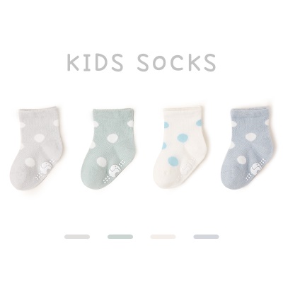 Chaussettes bébé respirantes minces chaussettes antidérapantes