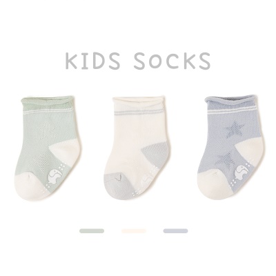 Chaussettes pour bébés fines chaussettes à rayures
