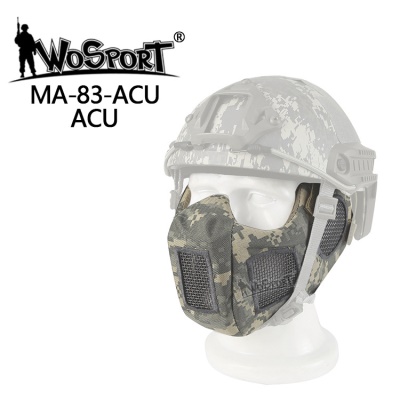 Masque protecteur WoSporT Respirant et résistant aux chocs 1000D + EVA