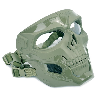 ACTION UNION masque protecteur squelette messager nylon + fibre intégré éponge absorbant les chocs