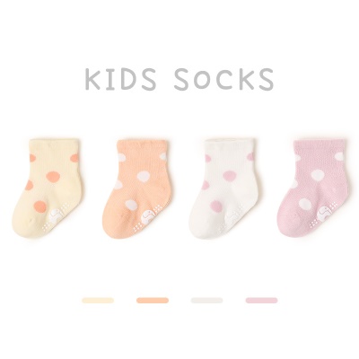 Chaussettes bébé respirantes minces chaussettes antidérapantes