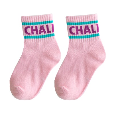 Chaussettes pour enfants Chaussettes rayées à barres parallèles