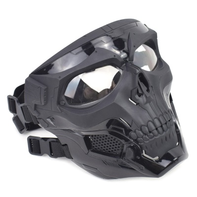 ACTION UNION masque protecteur squelette messager nylon + fibre intégré éponge absorbant les chocs