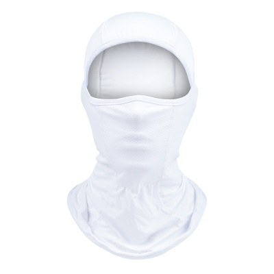 Masque de cycliste écran solaire glace soie tissu maille patchwork