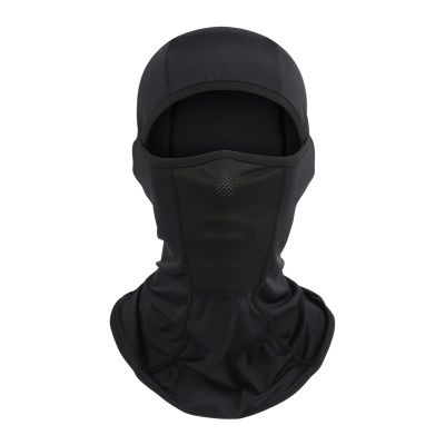 Masque de cycliste écran solaire glace soie tissu maille patchwork