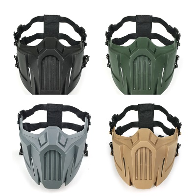 Masque de protection Zlang demi-visage TPR matériau très respirant