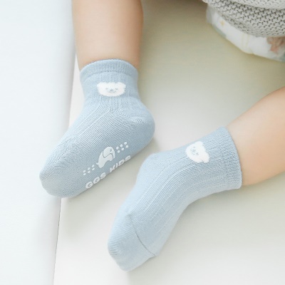 Chaussettes pour enfants coton antidérapant