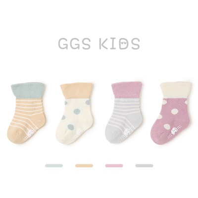 Chaussettes bébé respirantes minces chaussettes antidérapantes