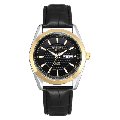WLISTH hommes montre bracelet lumineux affichage miroir en verre résistant à l'usure