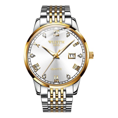 Montre en acier imperméable pour les montres de couple lumineux
