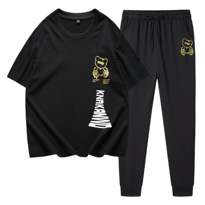 Costumes de sport pour hommes à manches courtes 2 pièces