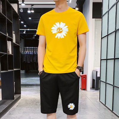 Ensemble de sport et de loisirs t-shirt short deux pièces
