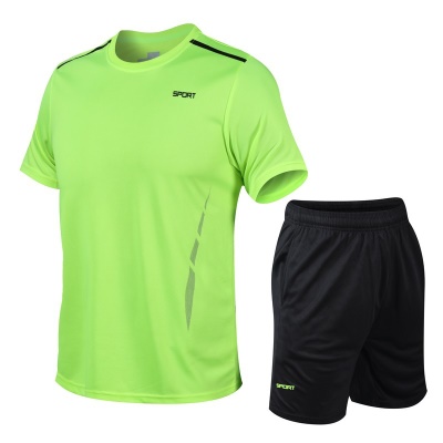 Ensemble de vêtements de sport d'été pantalon à manches courtes