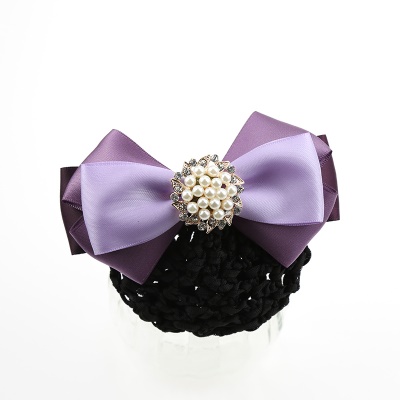 noeud papillon Femme/tête fleur arc perle décorative lacets