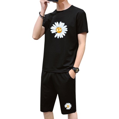 Ensemble de sport et de loisirs t-shirt short deux pièces