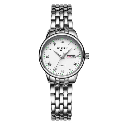 WALLIS montre à quartz bracelet en acier