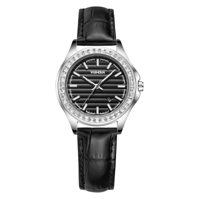 YASHIDUN montre lumineuse rayures cadran imperméable