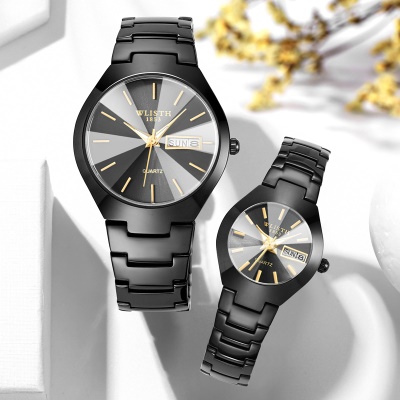 montre en acier Waterproof pour homme  avec quartz