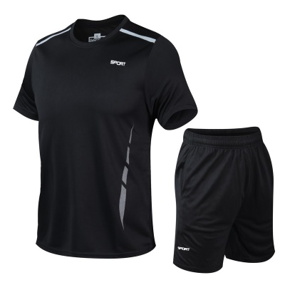 Ensemble de vêtements de sport d'été pantalon à manches courtes