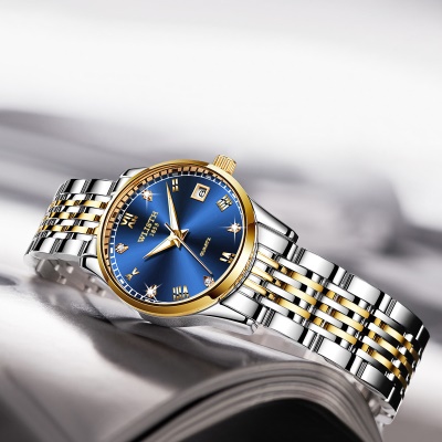 Montre en acier imperméable pour les montres de couple lumineux