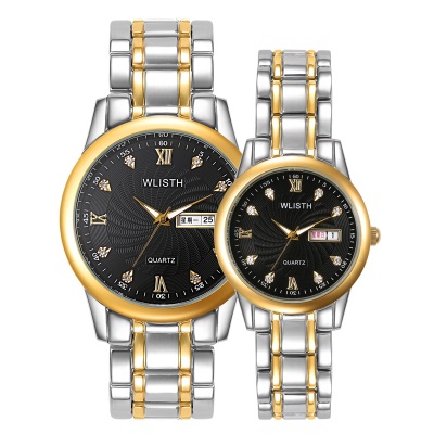 WLISTH Montres hommes Dimanche Calendrier Chiffres Romains Alliage