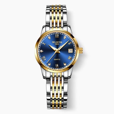 Montre en acier imperméable pour les montres de couple lumineux