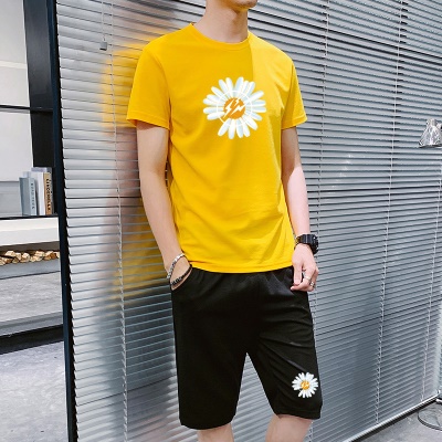Ensemble de sport et de loisirs t-shirt short deux pièces