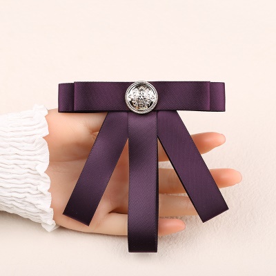 Nœud papillon de qualité supérieure Broche pour dames épingle à col fleuri