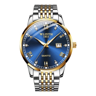 Montre en acier imperméable pour les montres de couple lumineux