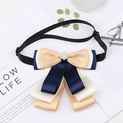 Nœud papillon polyvalent version coréenne de vêtements de travail accessoires