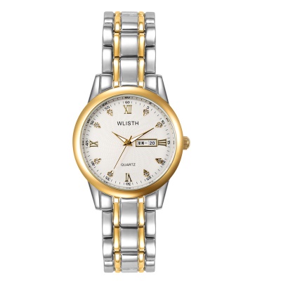 WLISTH Montres hommes Dimanche Calendrier Chiffres Romains Alliage