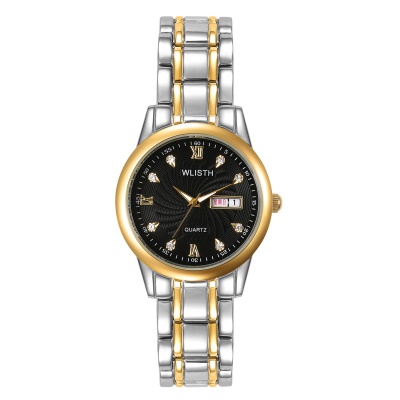 WLISTH Montres hommes Dimanche Calendrier Chiffres Romains Alliage