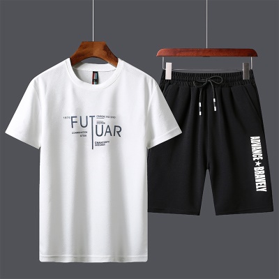Ensemble short manches courtes Slim Fit polyvalent 2 pièces