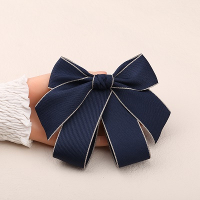 noeud papillon Femme/arc de fleur de tête pour femmes Polyester fils teints