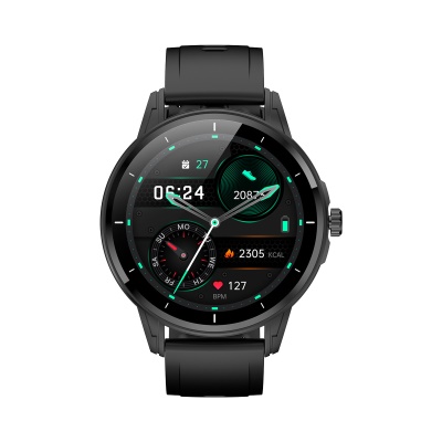 YASHIDUN Smartwatch montre Homme Bluetooth appel imperméable fréquence cardiaque podomètre
