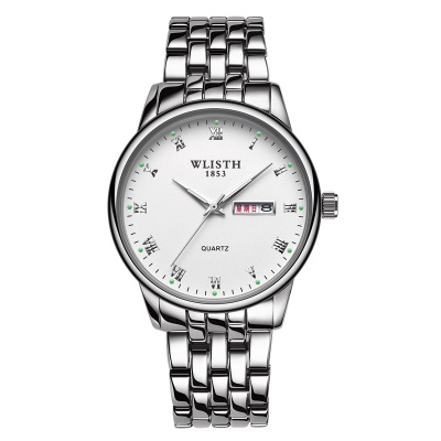 WALLIS montre à quartz bracelet en acier