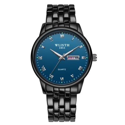 WALLIS montre à quartz bracelet en acier