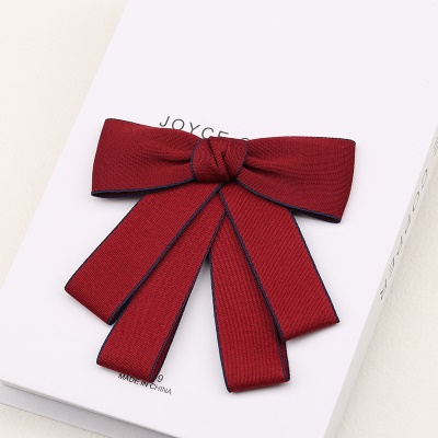 noeud papillon/tête fleur arc teint en fil mélangé
