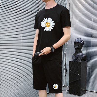 Ensemble de sport et de loisirs t-shirt short deux pièces