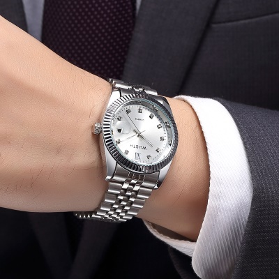 Montres à quartz lumineux pour hommes
