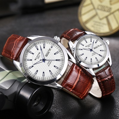 WLISTH hommes montre bracelet lumineux affichage miroir en verre résistant à l'usure