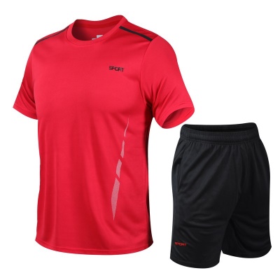 Ensemble de vêtements de sport d'été pantalon à manches courtes