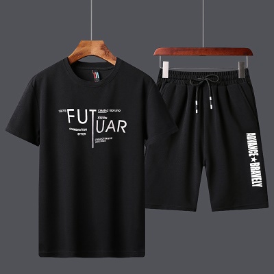 Ensemble short manches courtes Slim Fit polyvalent 2 pièces