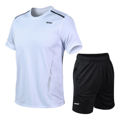 Ensemble de vêtements de sport d'été pantalon à manches courtes